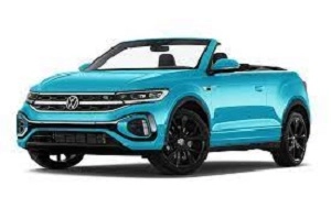 Car Rental Rhodes VW T-ROC CABRIO Car Rental Rhodes VW T-ROC CABRIO